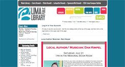 Desktop Screenshot of limalibrary.com